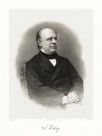 Ustazade Silvestre de Sacy by Auguste Charles Lemoine